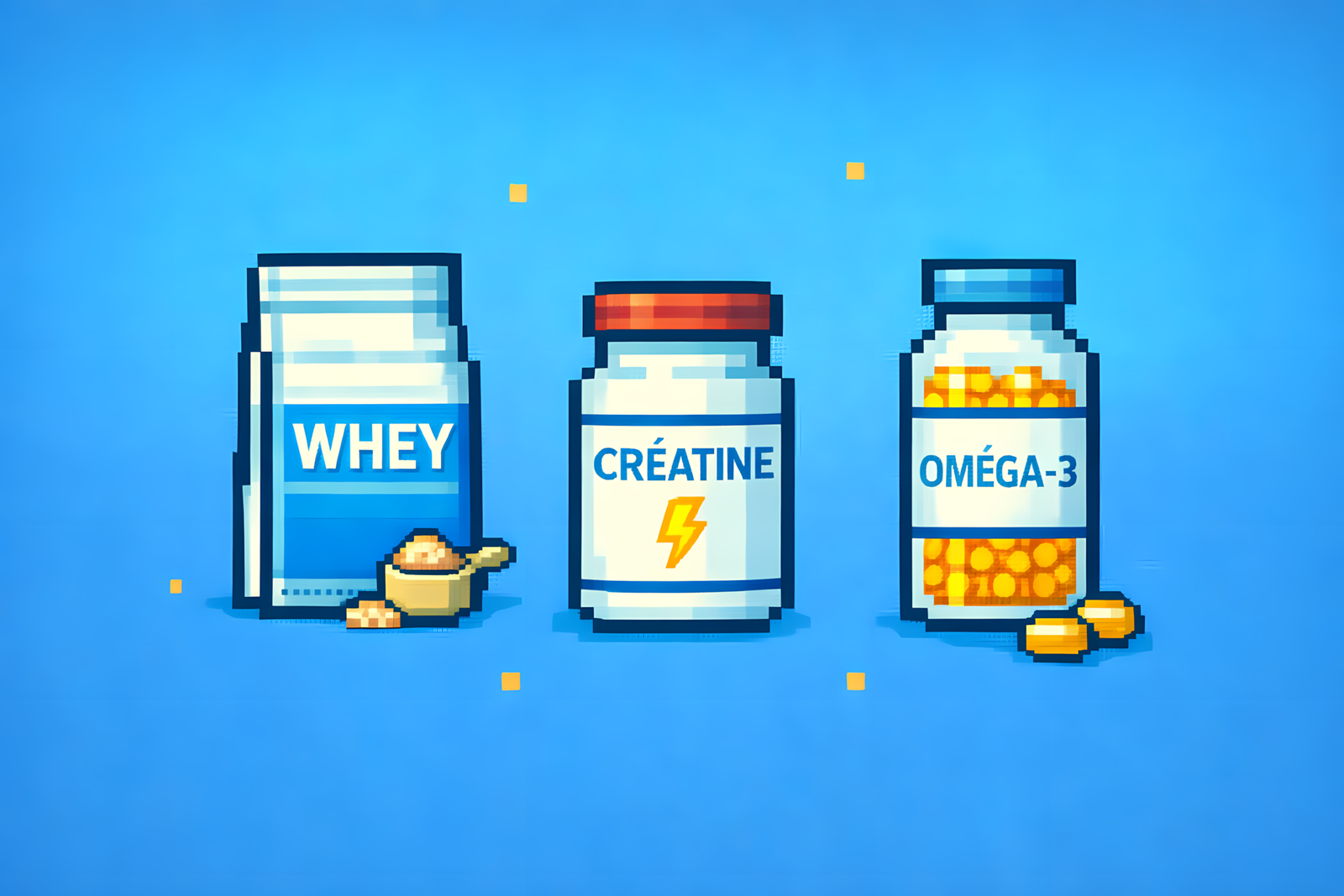 Les 3 compléments essentiels en musculation : analyse par un diététicien