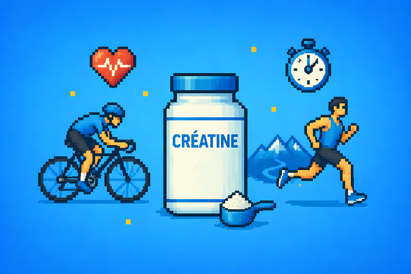 Cyclisme et Running : La Créatine améliore-t-elle vraiment la récupération et la thermorégulation ?